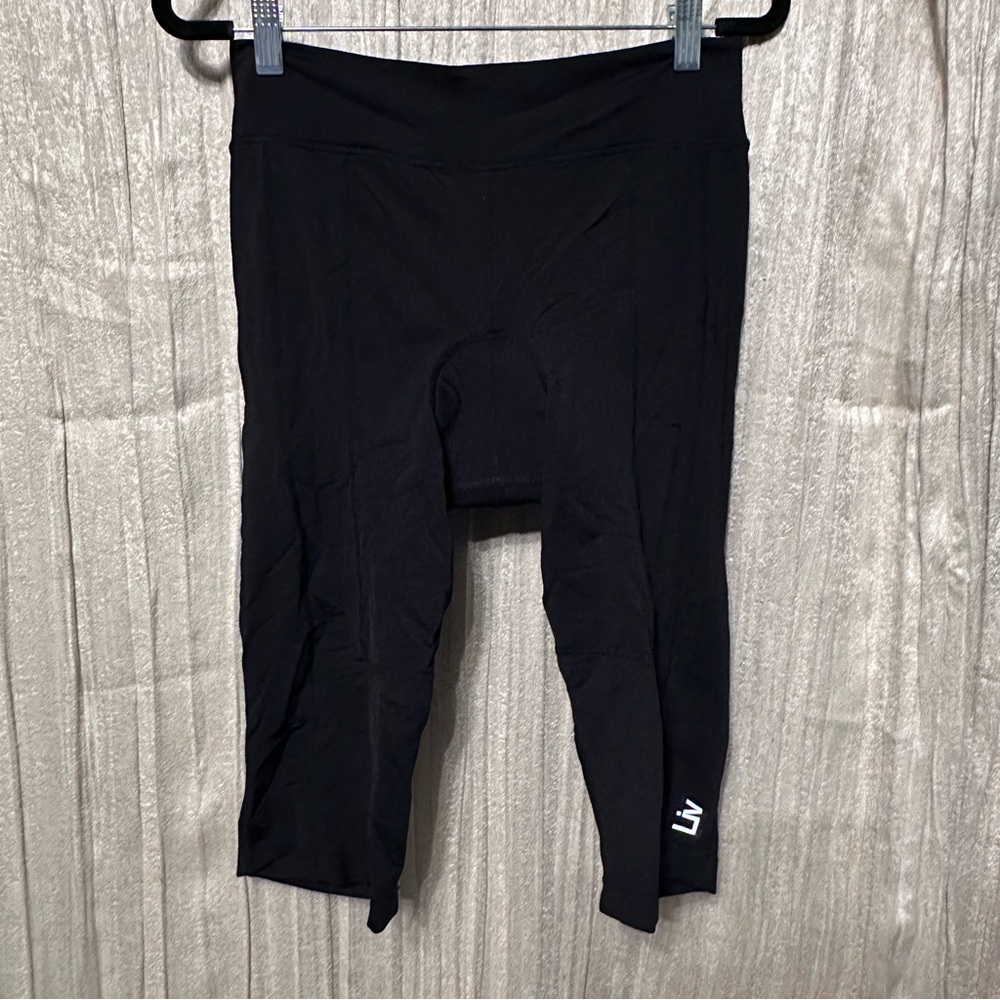 LIV Giant Women’s Bike Padded Cushioned Black Shorts Tights {L 12 14} Exercise